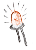 led